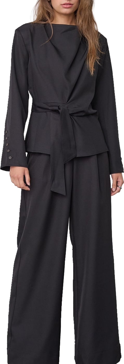 Co Couture Luna Cc Pleat Zwart 500514