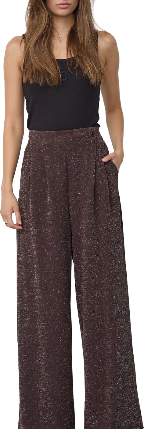 Co Couture Esticc Pleat Pant  Bruin 500550