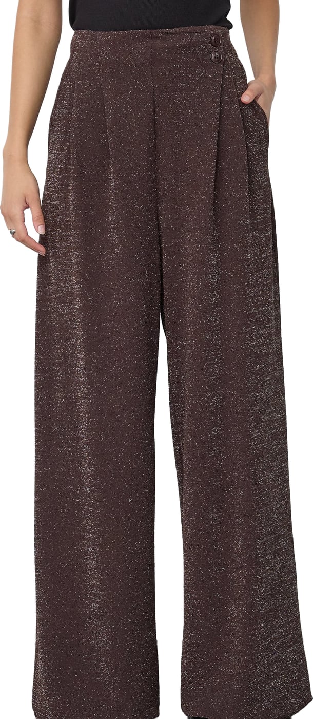 Co Couture Esticc Pleat Pant  Bruin 500550
