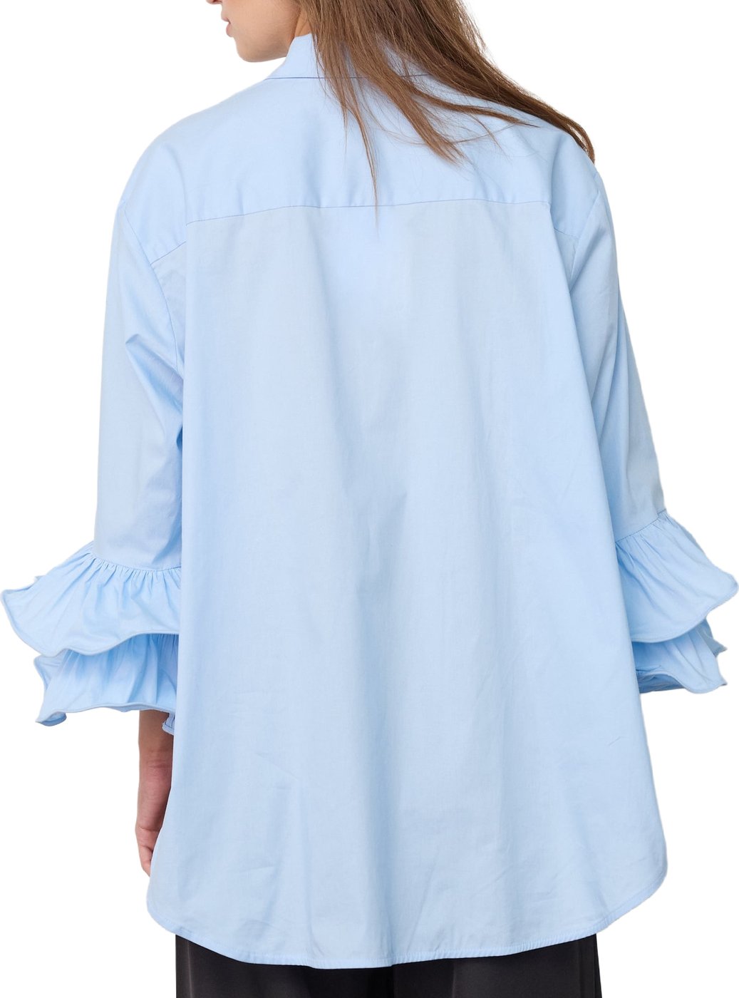 Co Couture Halen Flare Shirt Blauw 500609