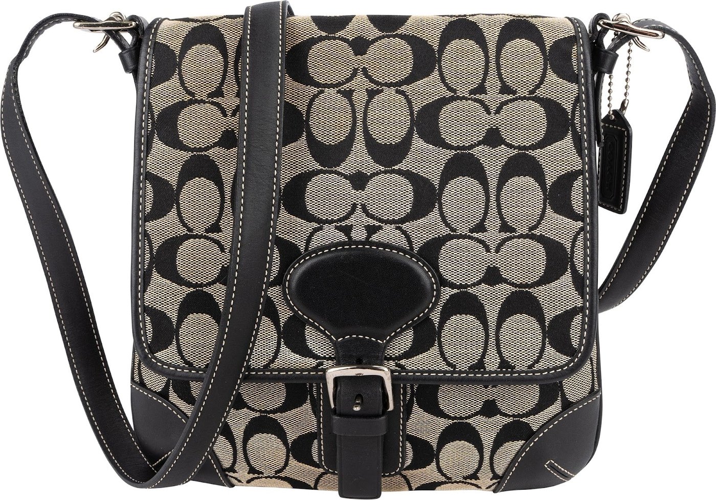 Coach Monogram Soho Flap Crossbody Bag