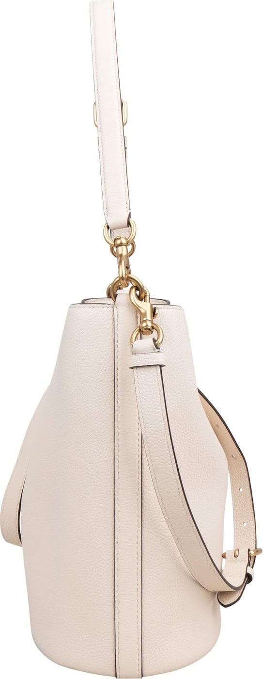 Coach Polished Pebble Leather Willow Bucket Crossbody Shoulder Bag