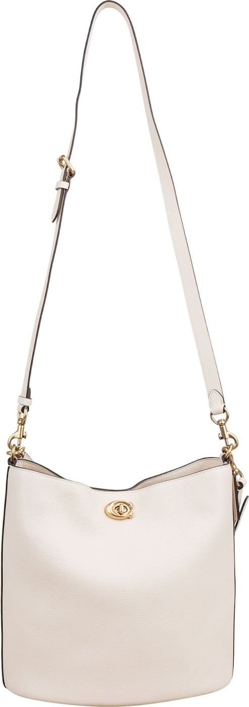 Coach Polished Pebble Leather Willow Bucket Crossbody Shoulder Bag