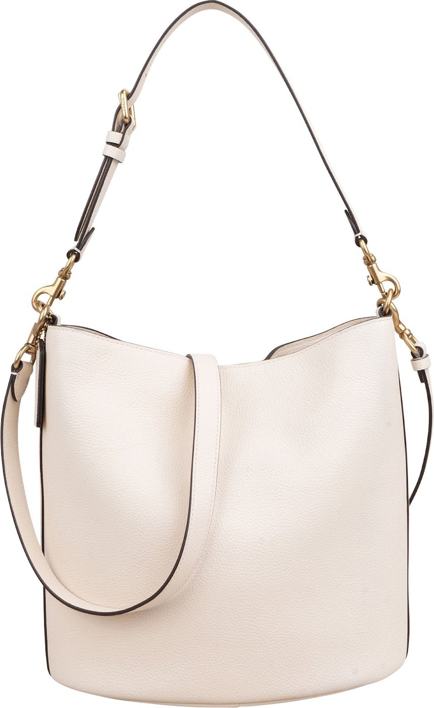 Coach Polished Pebble Leather Willow Bucket Crossbody Shoulder Bag
