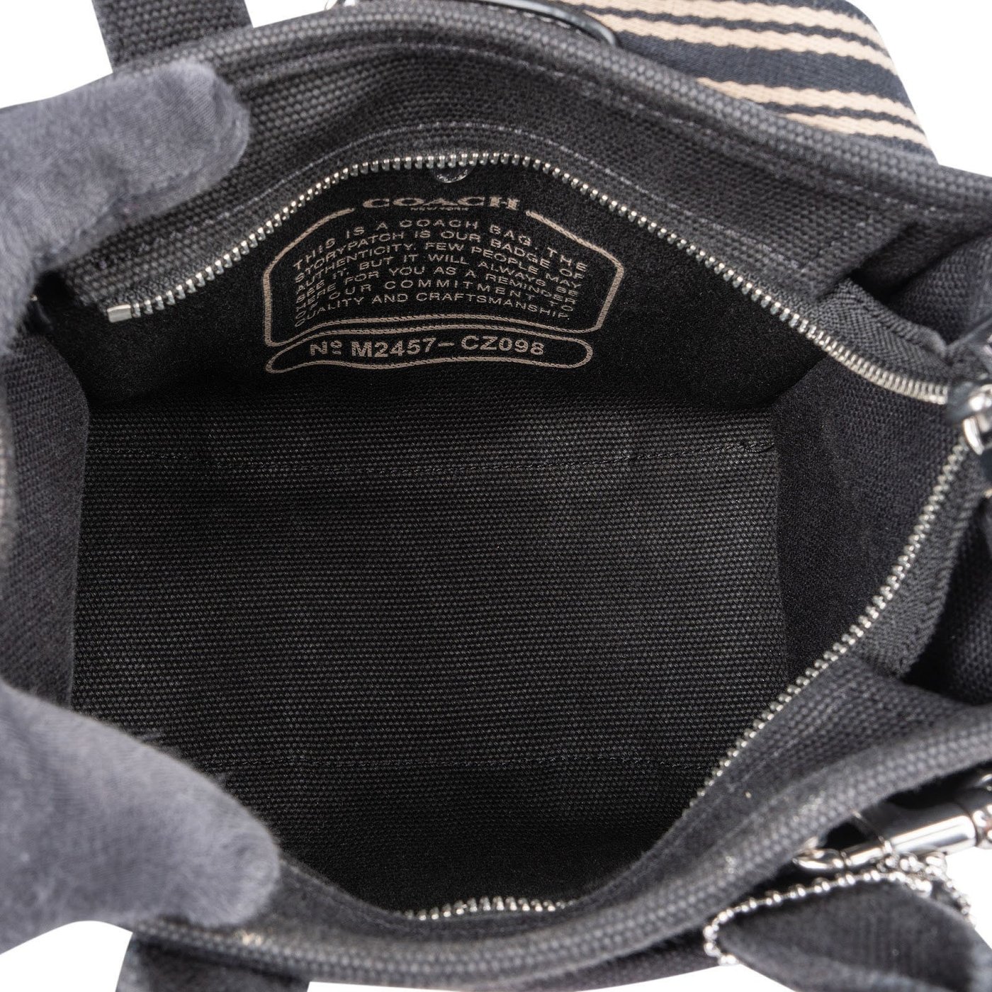 Coach Canvas Patch Field Small Tote 20 Crossbody Handbag