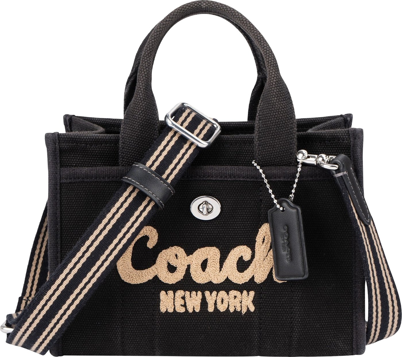Coach Canvas Patch Field Small Tote 20 Crossbody Handbag