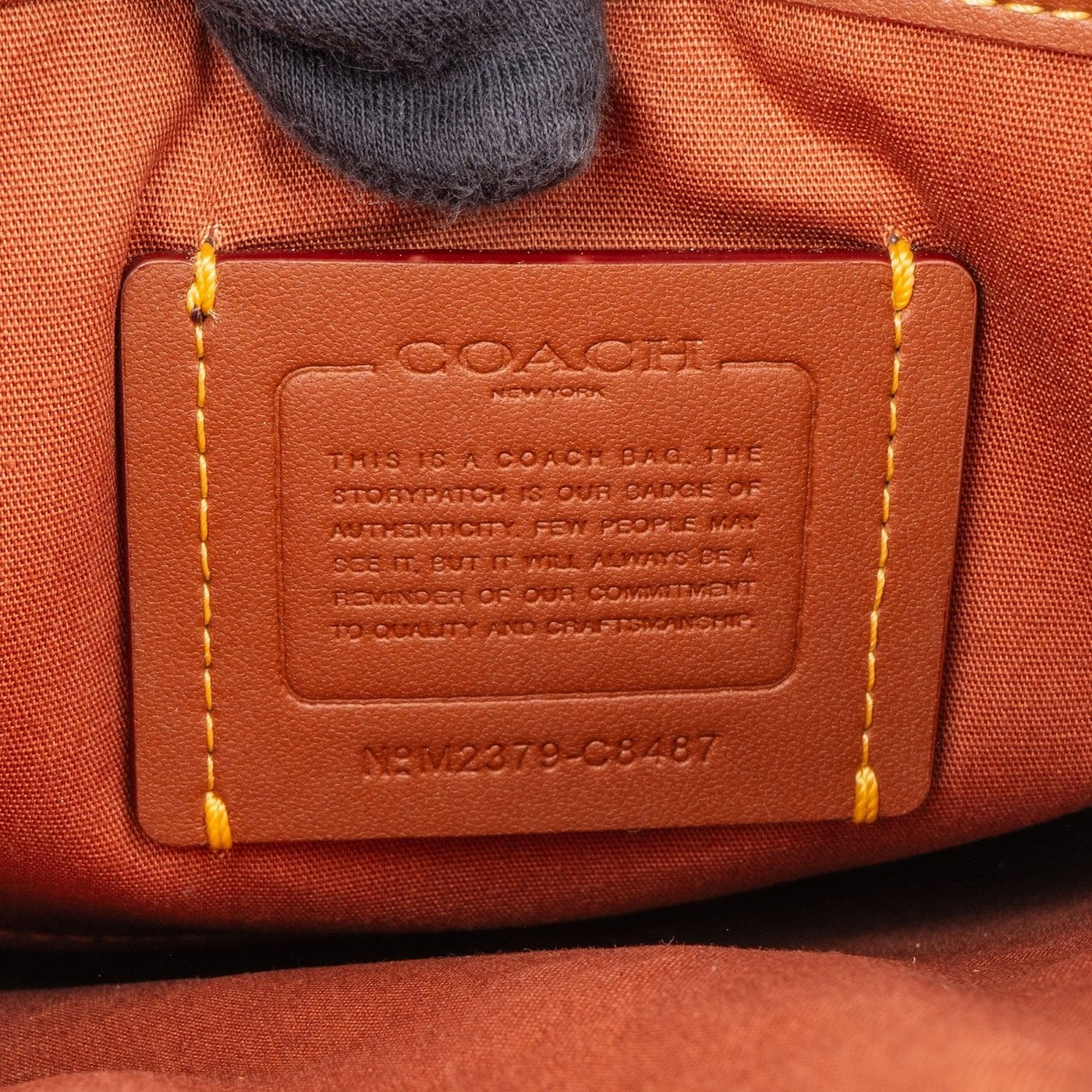 Coach Monogram Signature Canvas Chaise Crossbody Bag