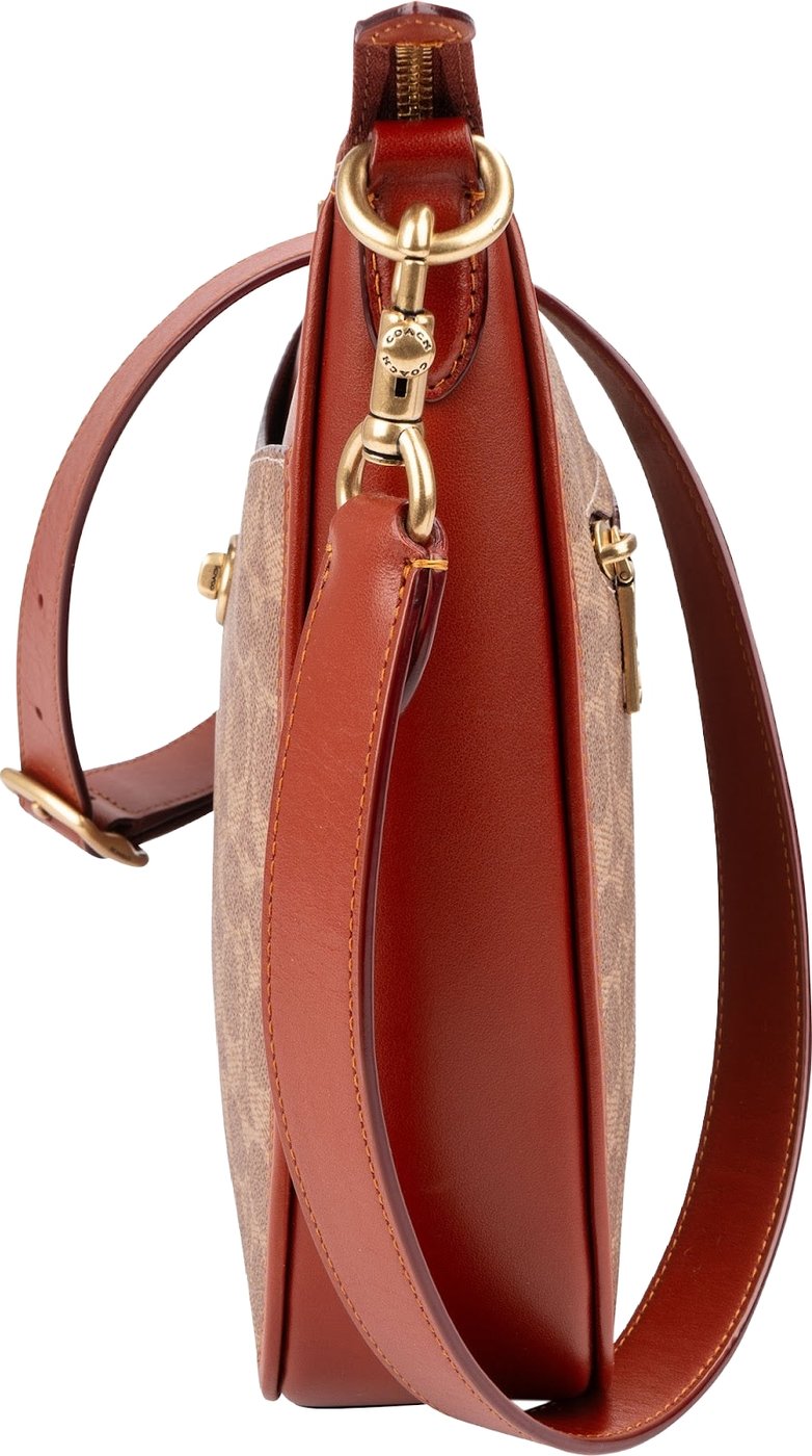 Coach Monogram Signature Canvas Chaise Crossbody Bag