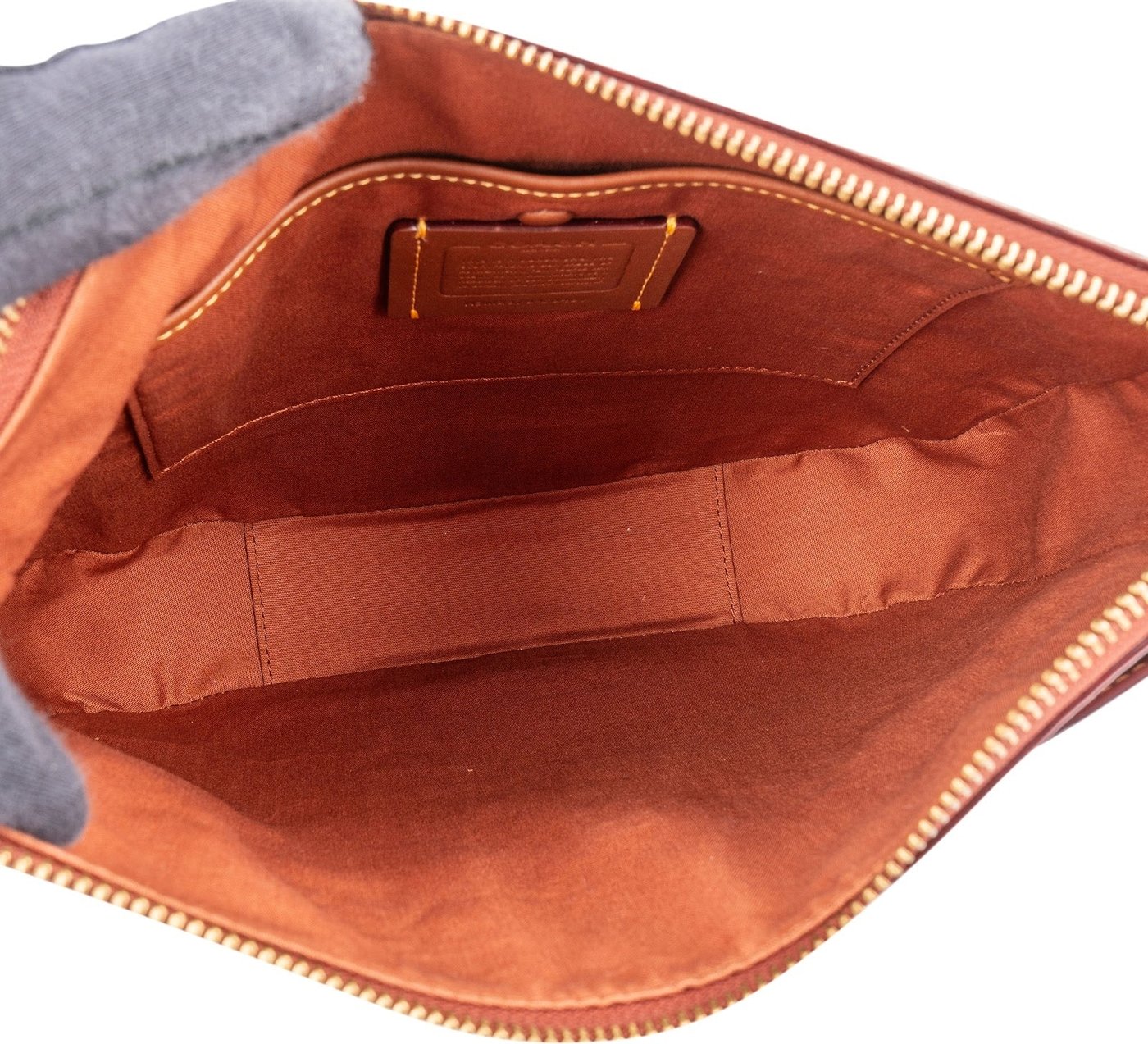 Coach Monogram Signature Canvas Chaise Crossbody Bag