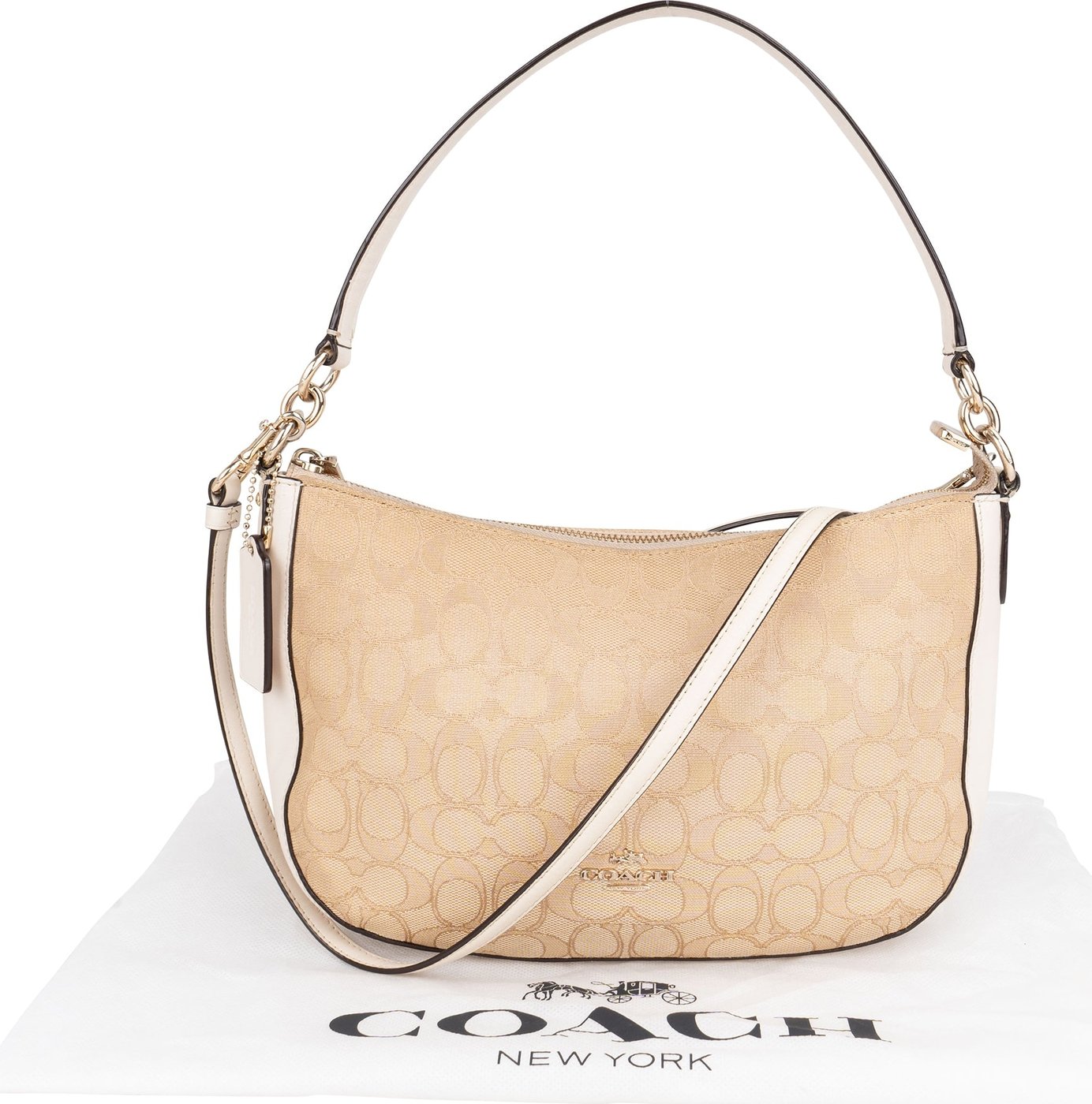 Coach Jacquard Monogram Handbag