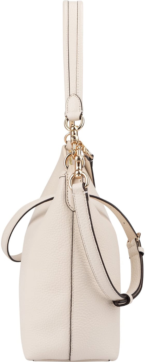 Coach Pebbled Leather Laurel Shoulder Crossbody Bag