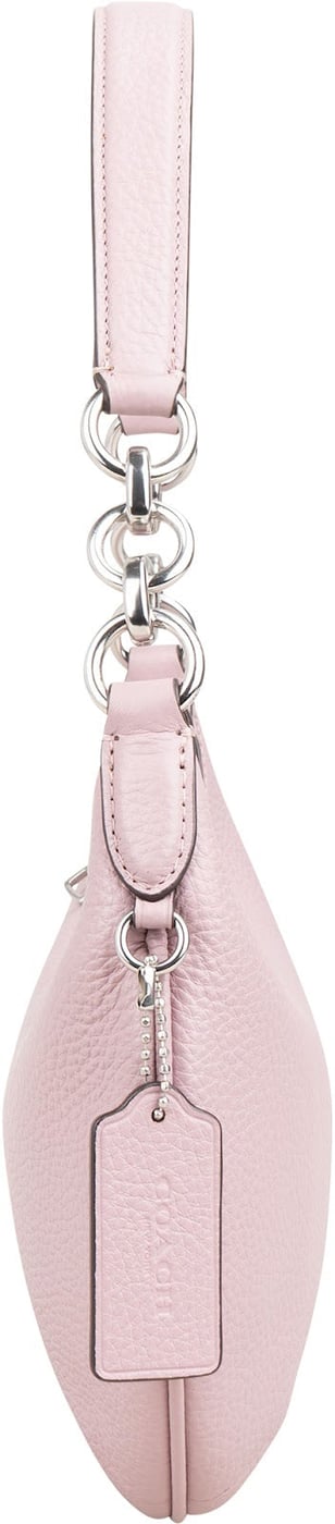 Coach Lilac Pebbled Leather Small Payton Shoulder Bag
