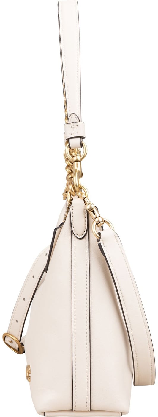 Coach Cream Calfskin Bandit Juliet 26 Shoulder Crossbody Bag