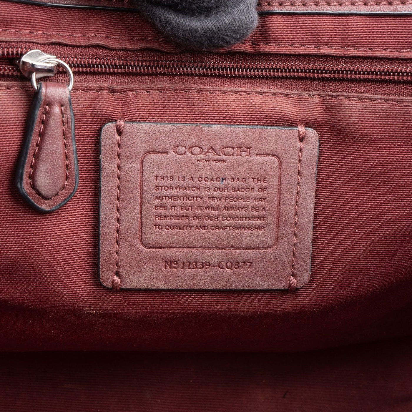 Coach Monogram Signature Jacquard Field Tote Handbag