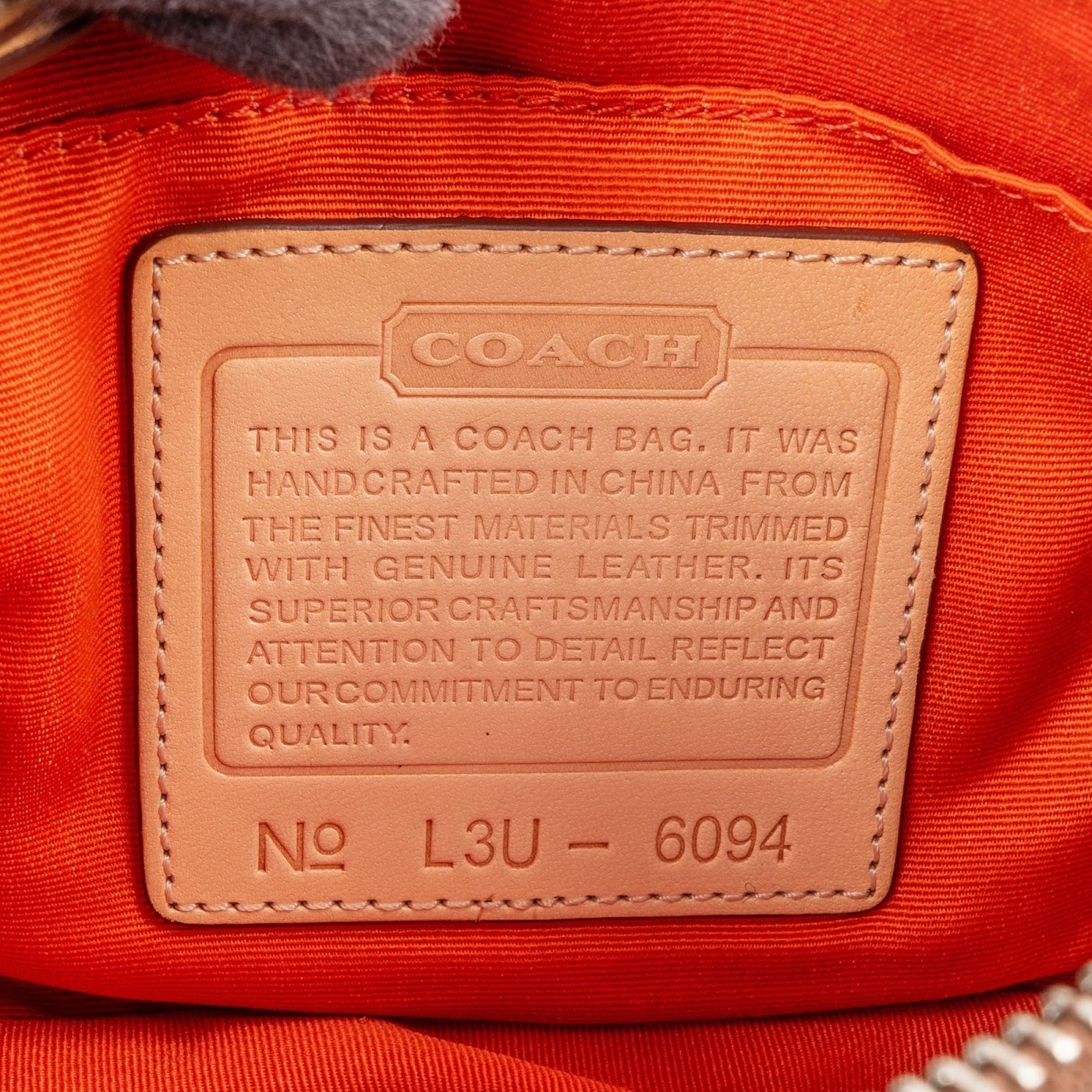 Coach Monogram Signature Canvas Demi Handbag