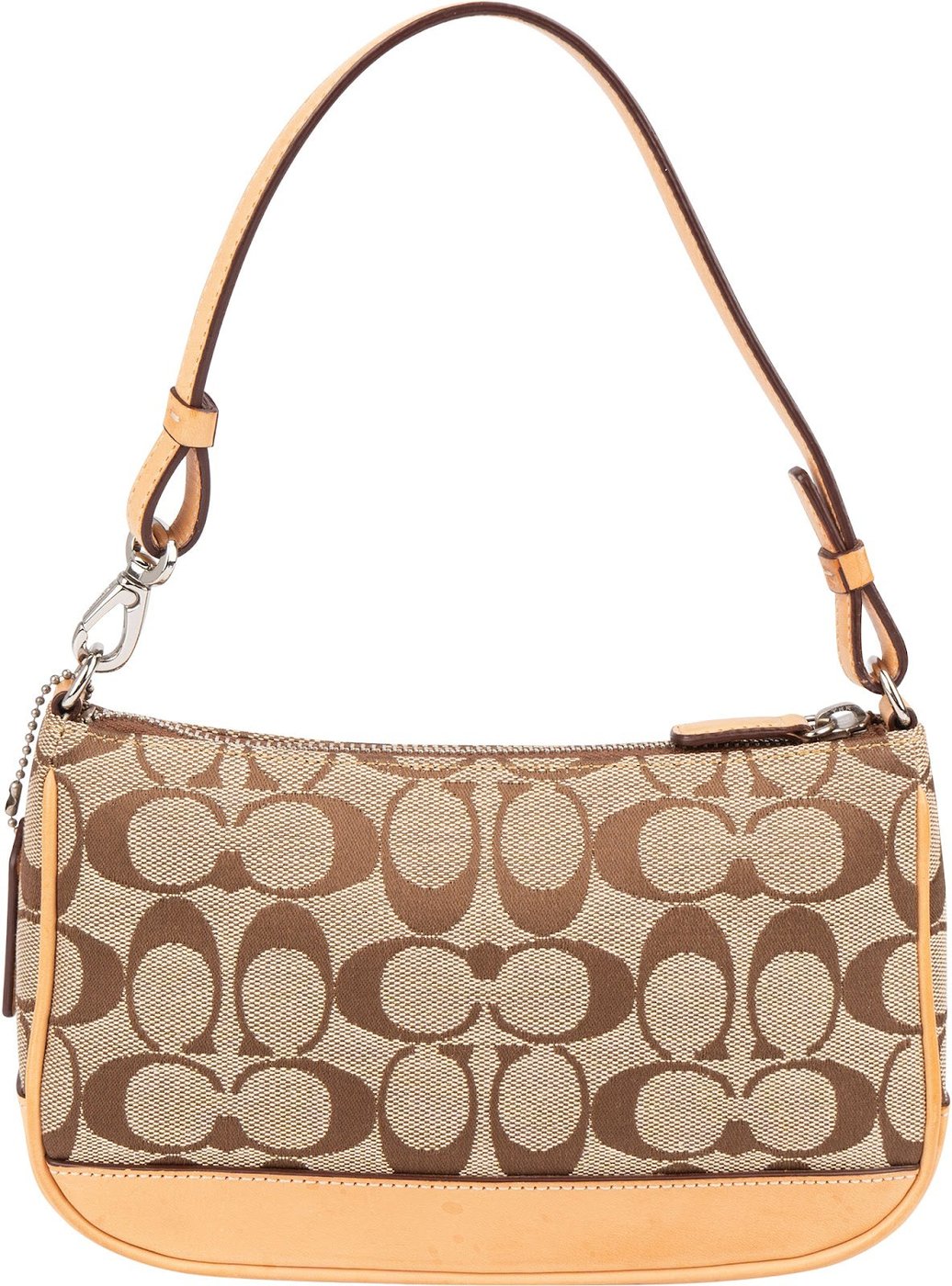 Coach Monogram Signature Canvas Demi Handbag