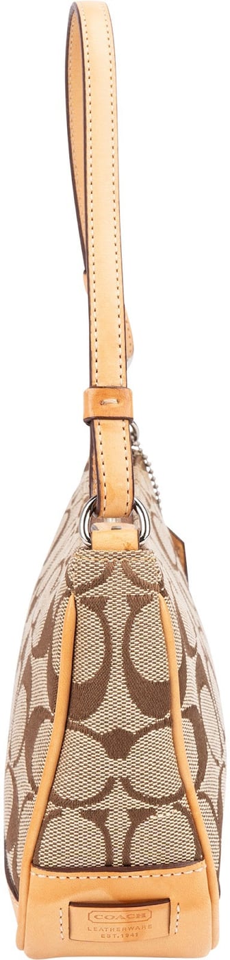 Coach Monogram Signature Canvas Demi Handbag
