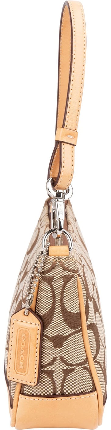 Coach Monogram Signature Canvas Demi Handbag