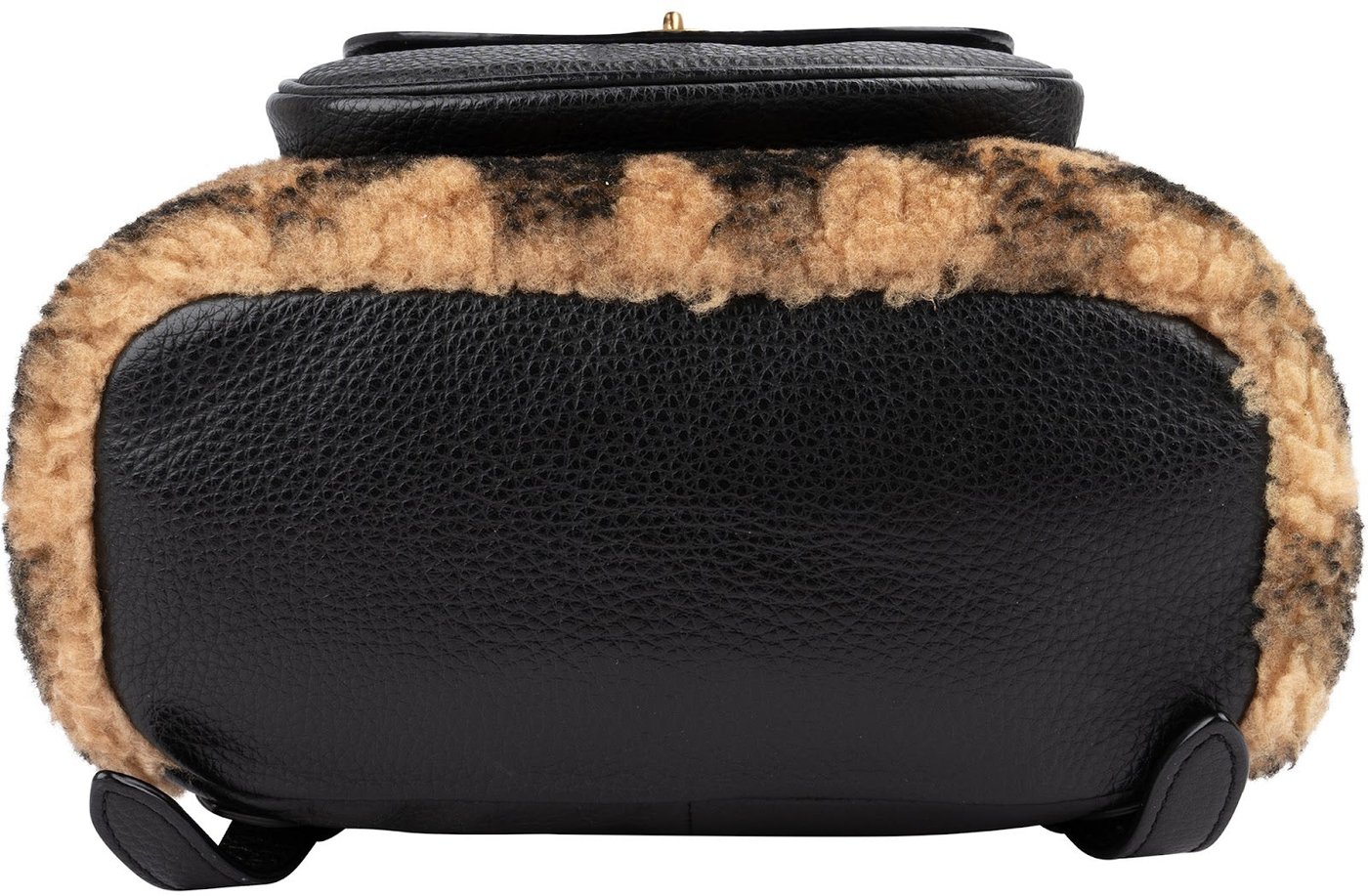 Coach CC Print Shearling X Jennifer Lopez Rucksack Backpack