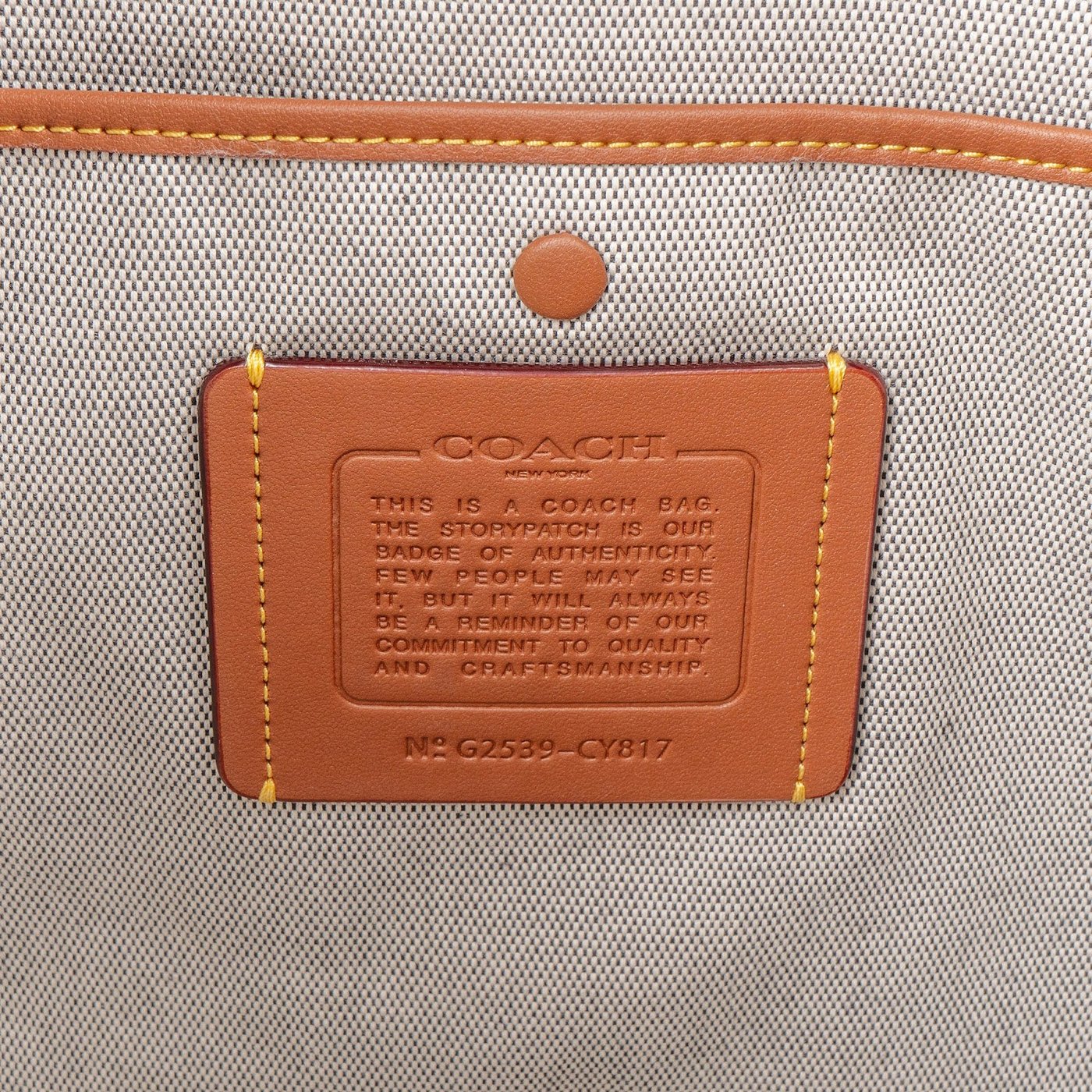 Coach Black Leather Big Cary Shoulder Bag