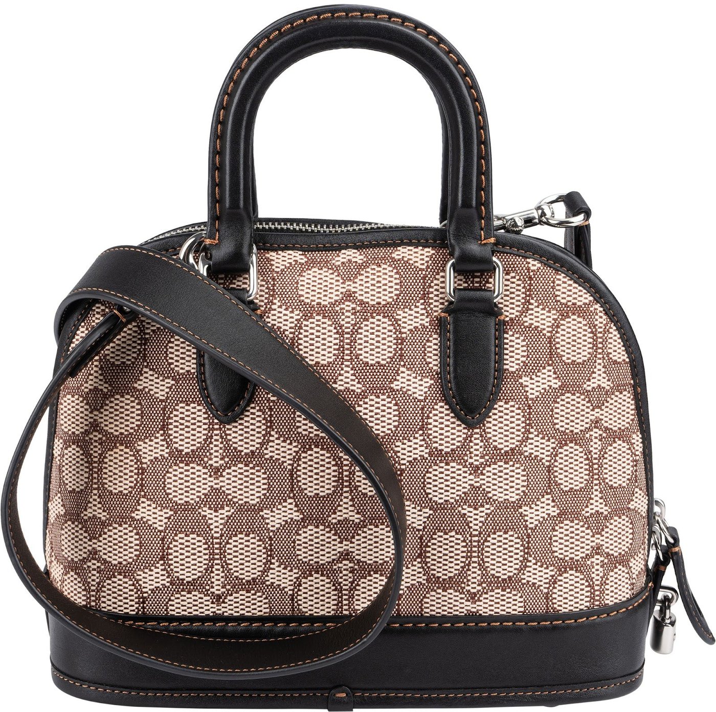 Coach Monogram Mini Sierra Satchel Handbag