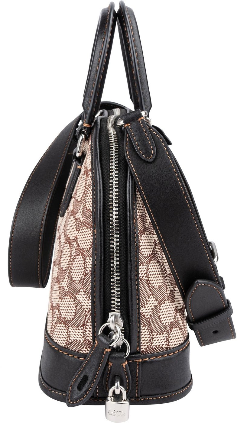 Coach Monogram Mini Sierra Satchel Handbag