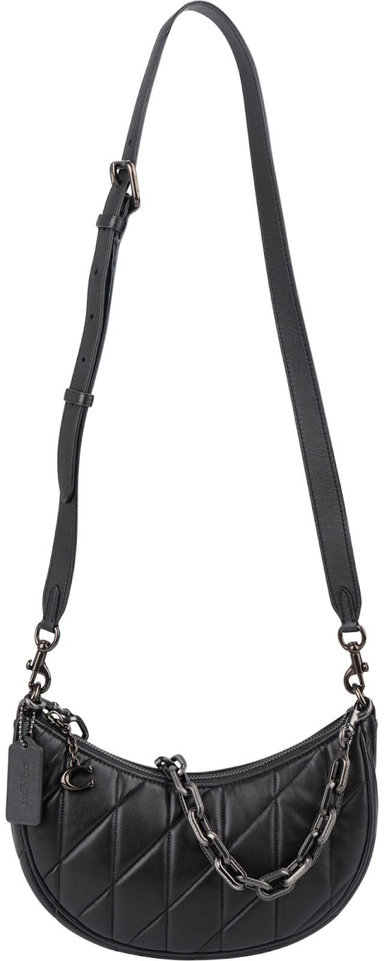 Coach Quilted Leather Luna Shoulder Crossbody Bag