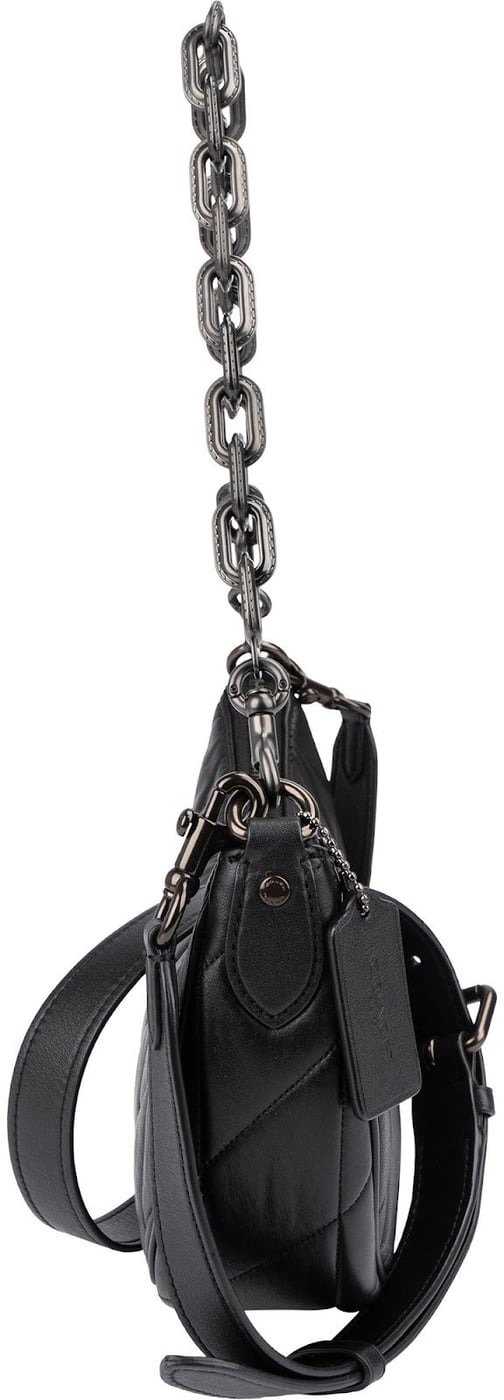 Coach Quilted Leather Luna Shoulder Crossbody Bag