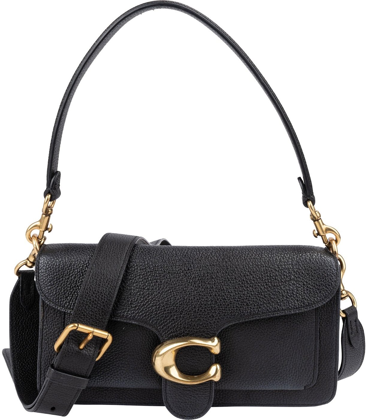 Coach Pebbled Leather Tabby Shoulder 26 Shoulder Bag