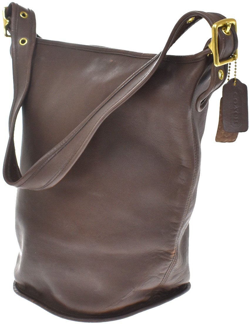 Coach Shoulder Leather Medium