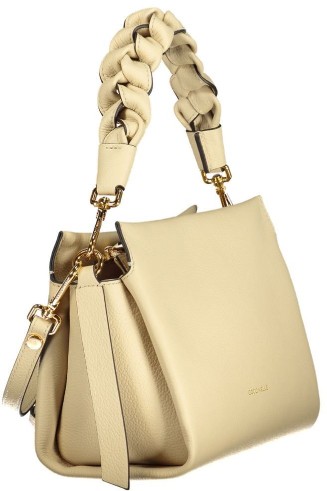 Coccinelle Beige Leather Women's Bag