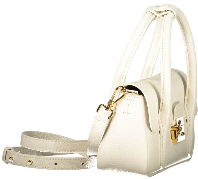 Coccinelle Bianco Leather Womens Bag