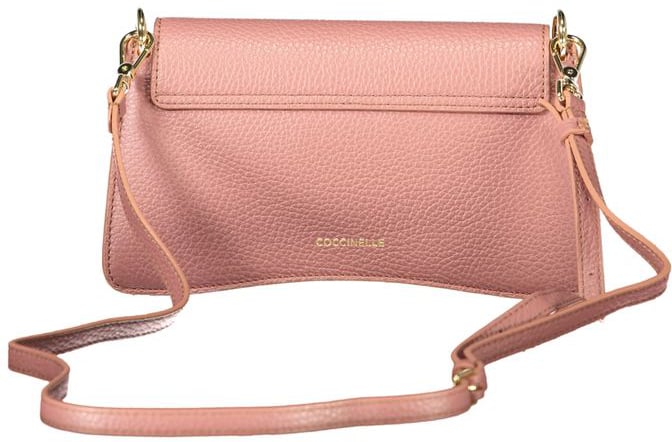 Coccinelle Pink Leather Handbag
