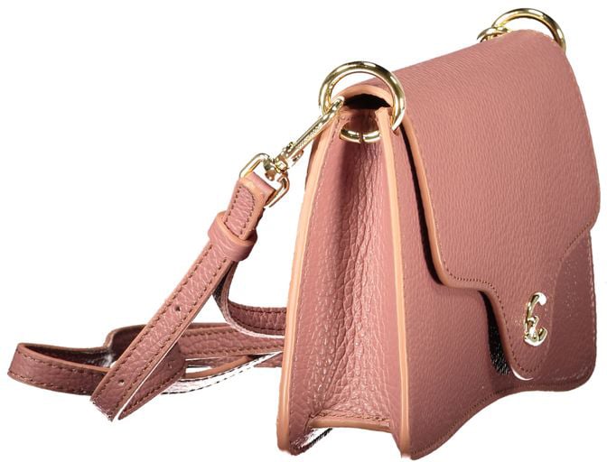 Coccinelle Pink Leather Handbag