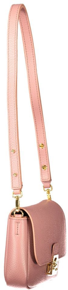 Coccinelle Pink Leather Handbag