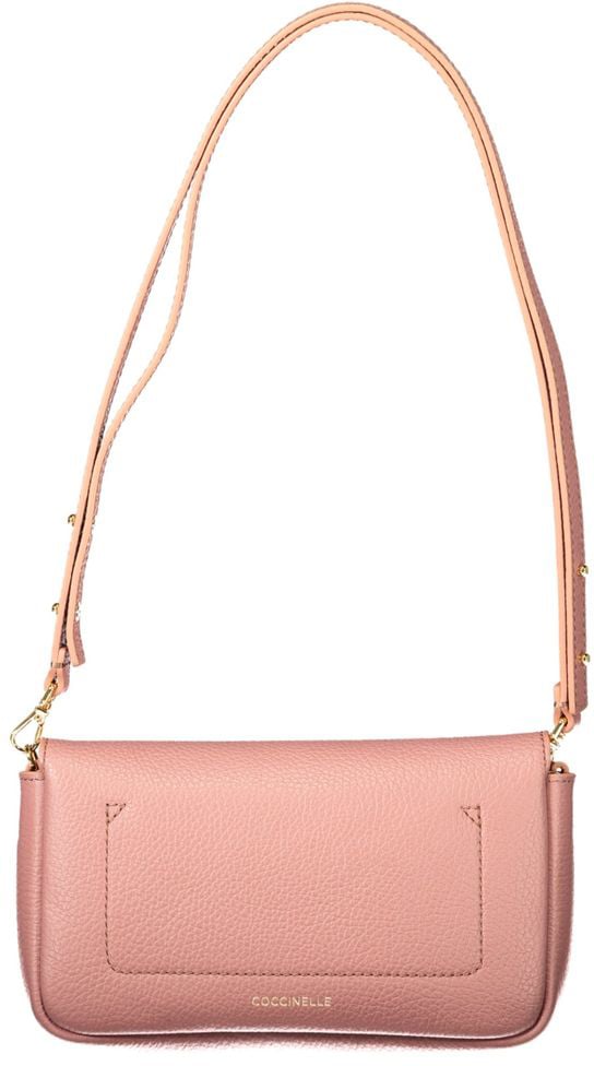 Coccinelle Pink Leather Handbag