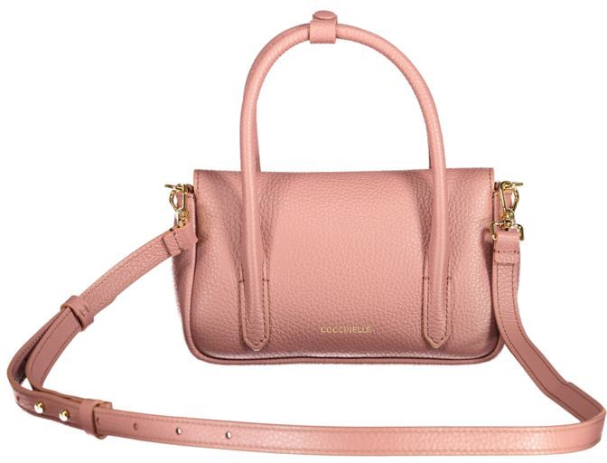 Coccinelle Pink Leather Handbag
