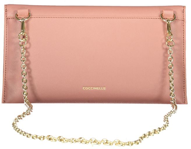 Coccinelle Pink Leather Handbag