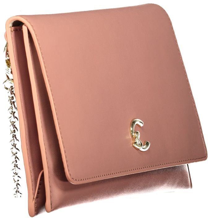 Coccinelle Pink Leather Handbag