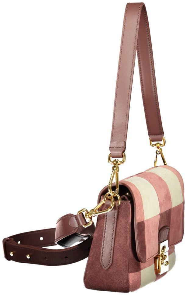 Coccinelle Pink Leather Women's Bag