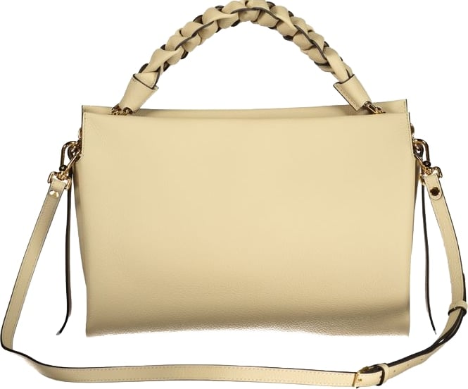 Coccinelle Beige Leather Women Handbag