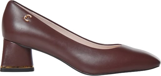 With Heel Bordeaux