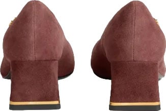 With Heel Bordeaux