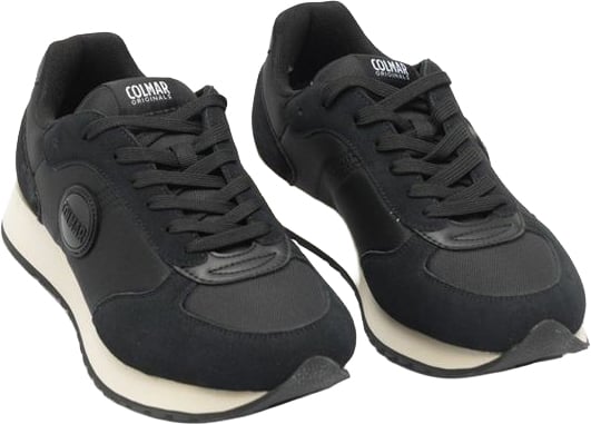Colmar Red Nylon Athletic Sneakers
