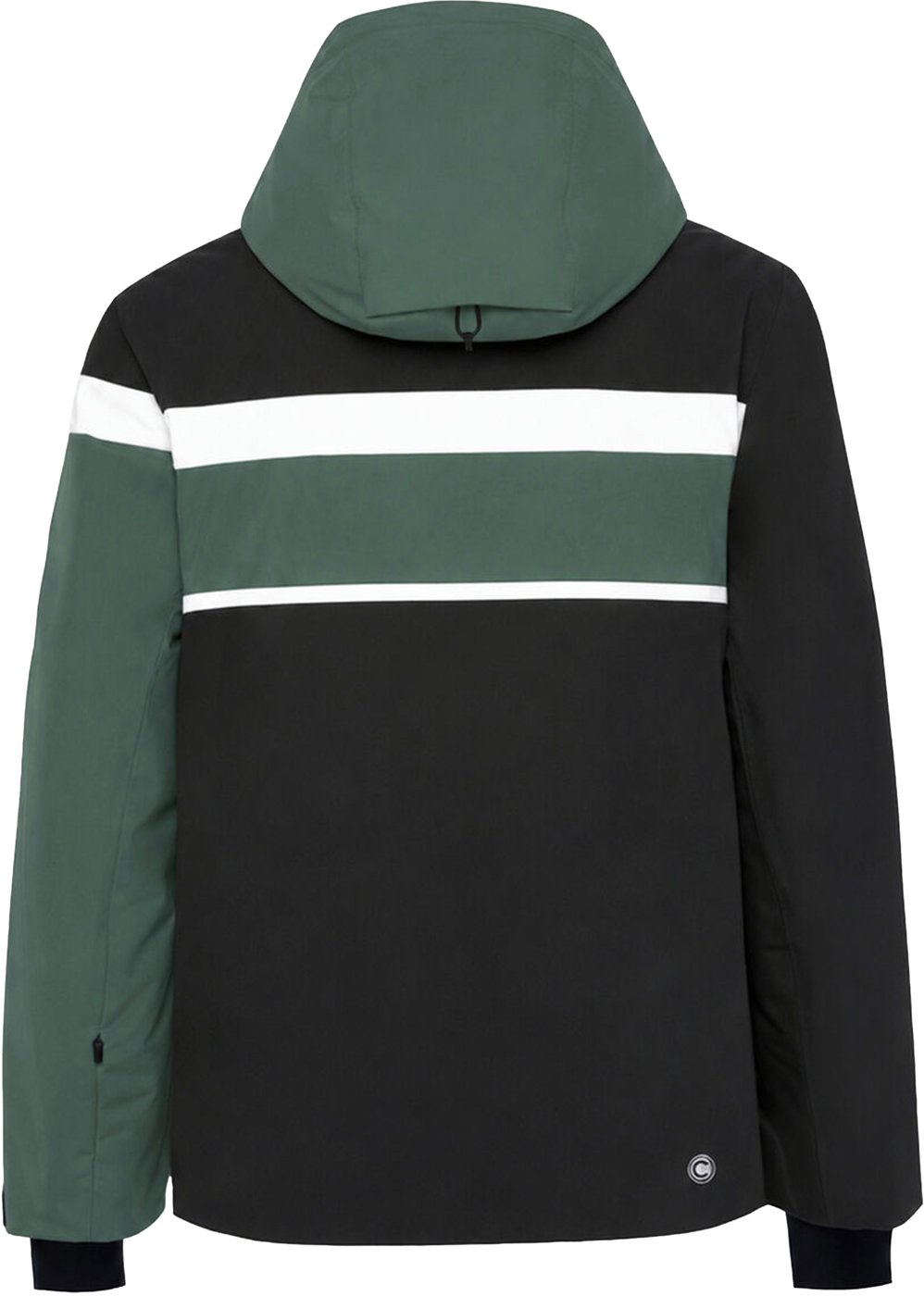Coats Black-Hunter Green-White