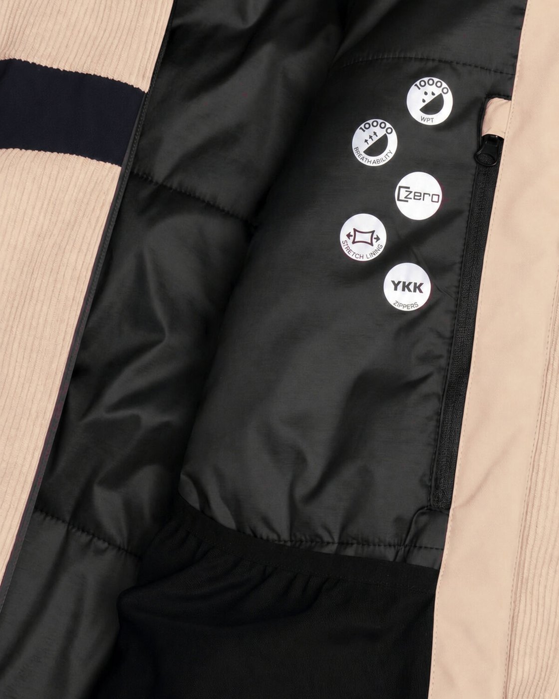 Coats Crumble-Black