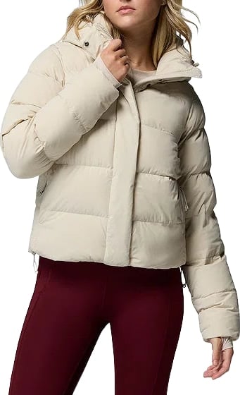 Columbia Amaze Hooded Puffer Jacket Dames Beige