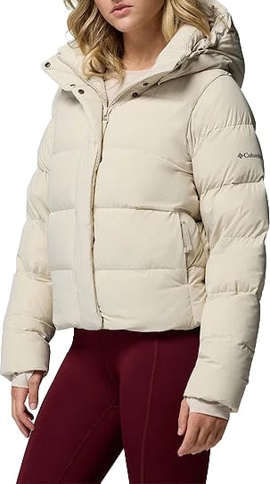 Columbia Amaze Hooded Puffer Jacket Dames Beige