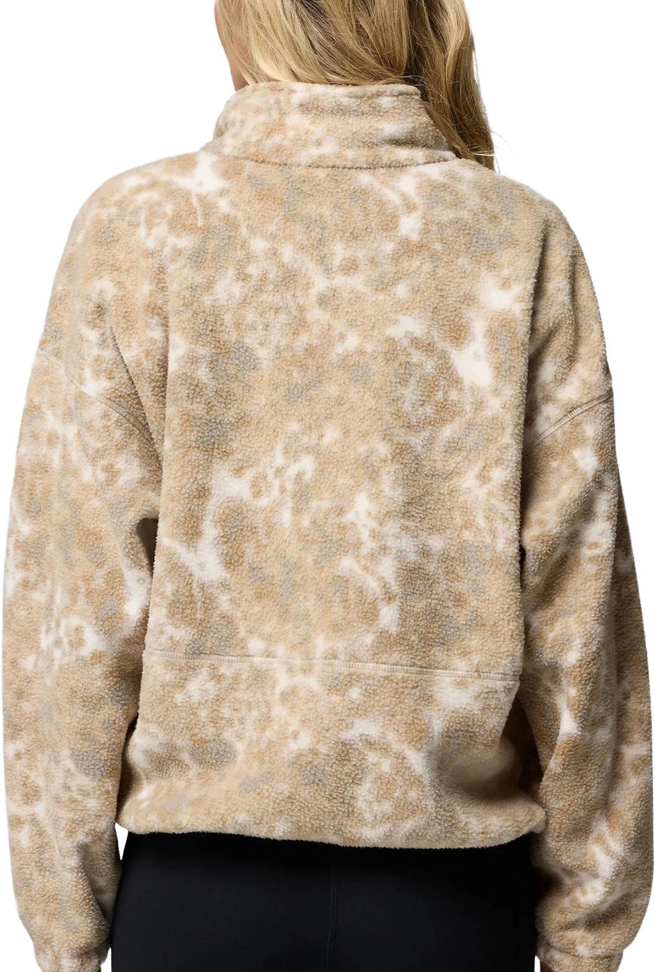 Columbia Timber Meadow MTR Printed Fleece Half Zip Dames Zand