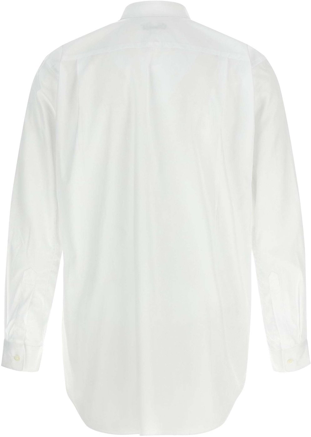 Comme Des Garçons Play White Cotton Blouse